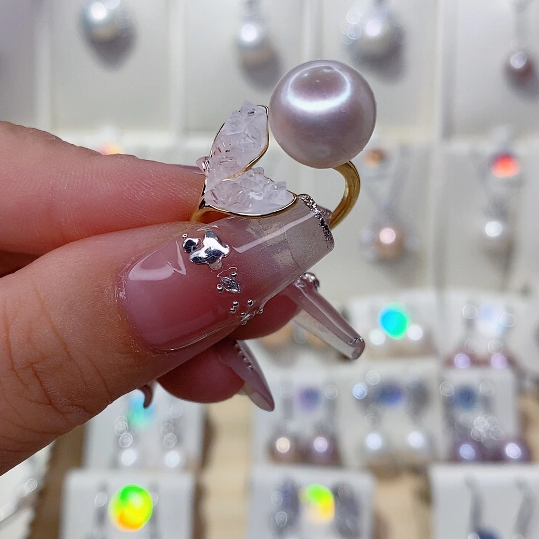 戒指未镶嵌淡水珍珠