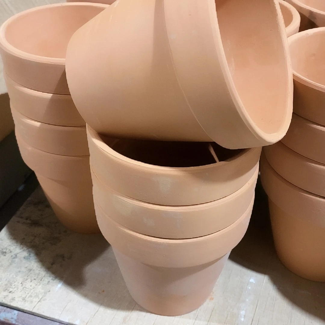 瑕疵红陶046-12×11-4