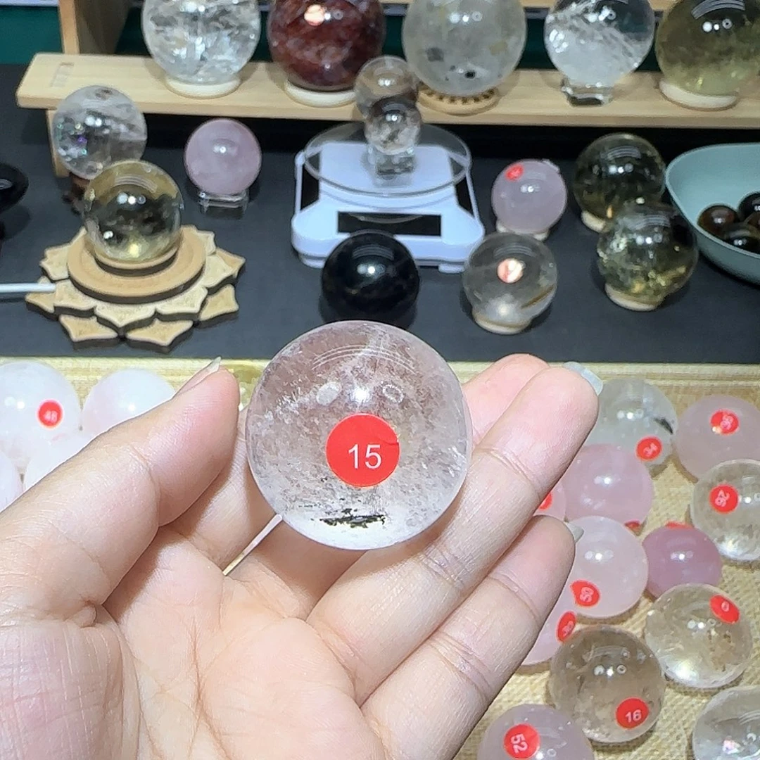 珠宝半成品水晶未镶嵌15