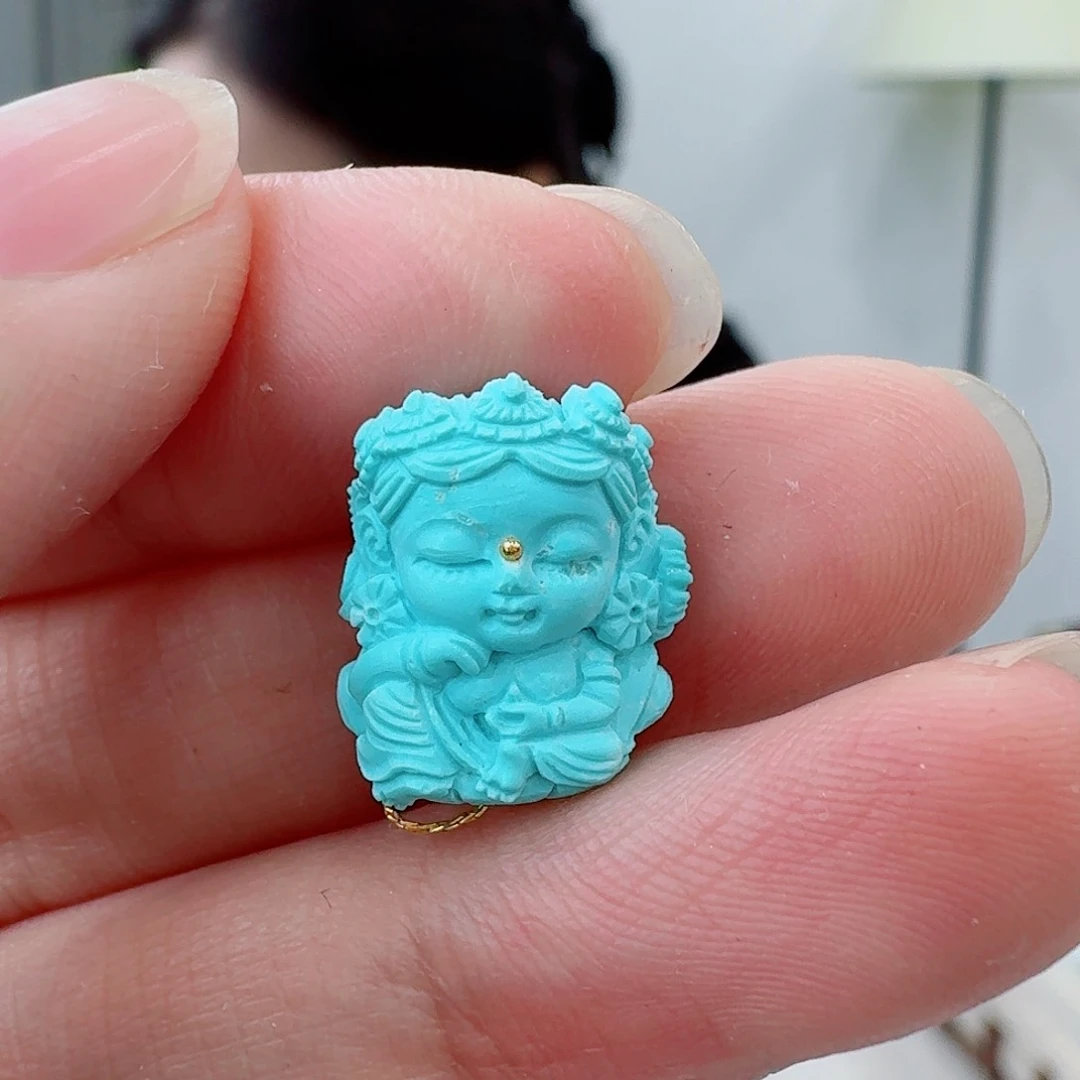 未镶嵌绿松石珠宝奇石