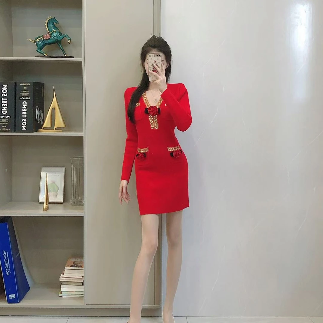 609/610/618小香风气质轻奢时尚设计师重工秋冬百搭女士套装