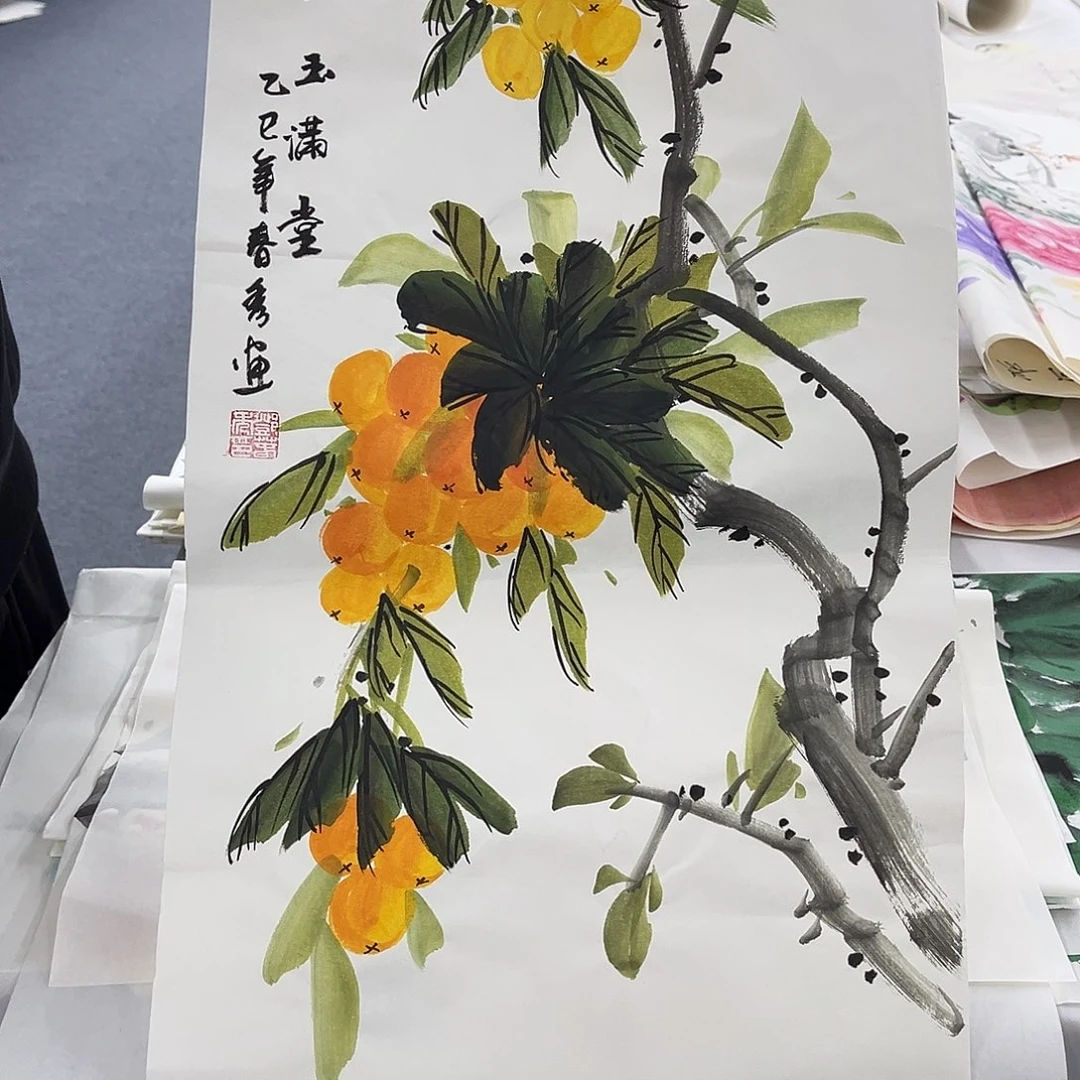 国画纯手绘作品欣赏