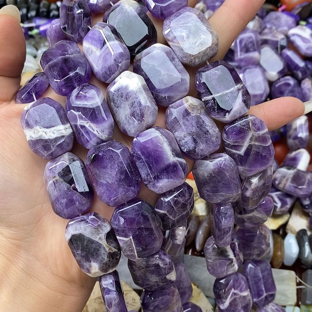 玛瑙/玉髓未镶嵌珠宝半成品梦幻手牌一条