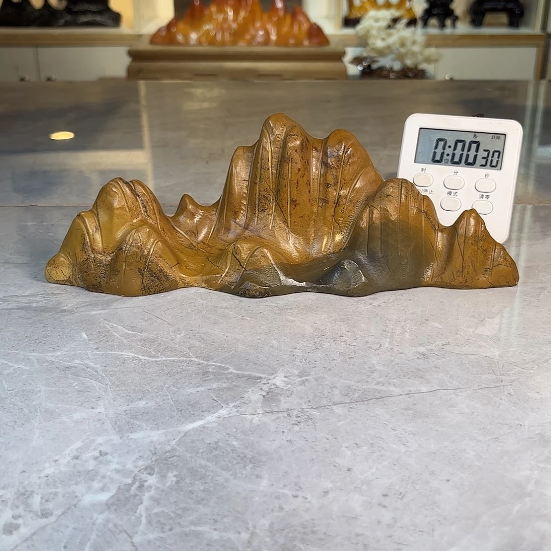 ****W灵璧石手工雕刻奇石摆件