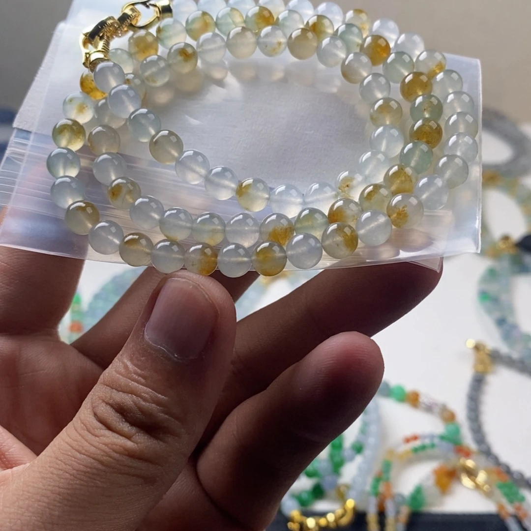 定制翡翠未镶嵌缅甸翡翠a货卡6.6