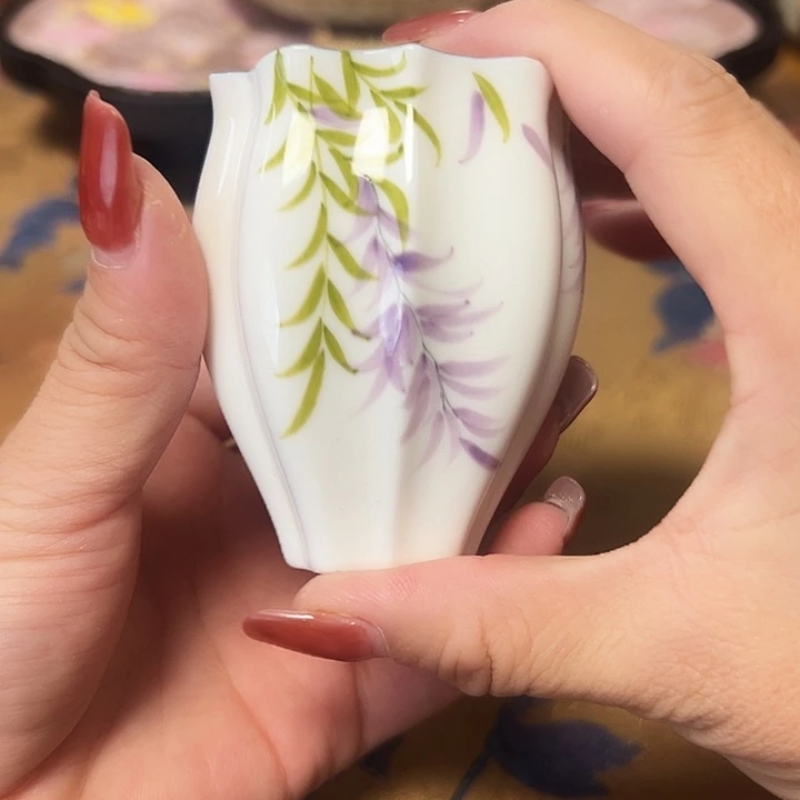 火石红国色牡丹盛世系列茶器