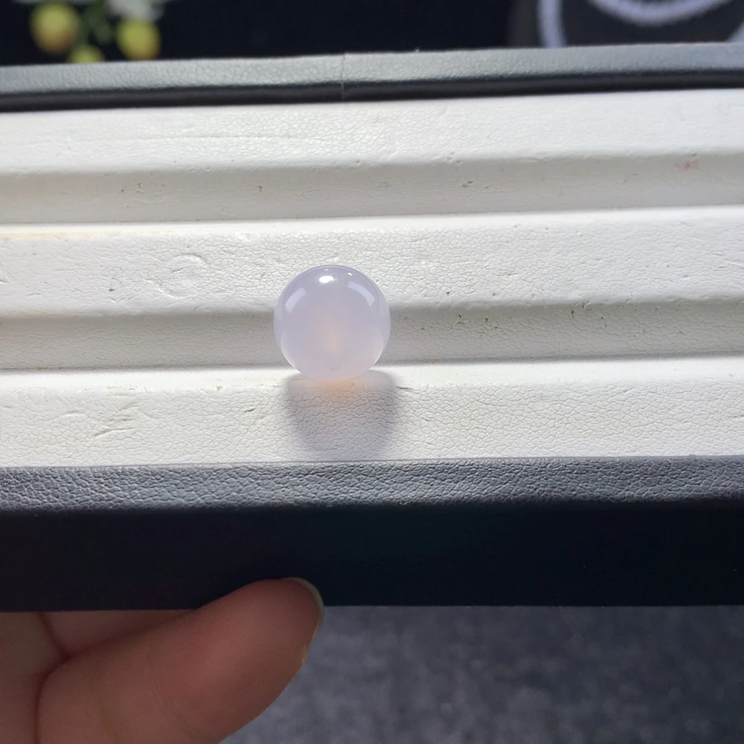 翡翠未镶嵌手串卡11.8西柚粉