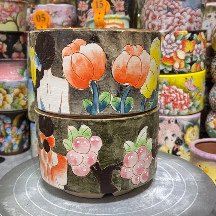 景德镇艺术手绘作品