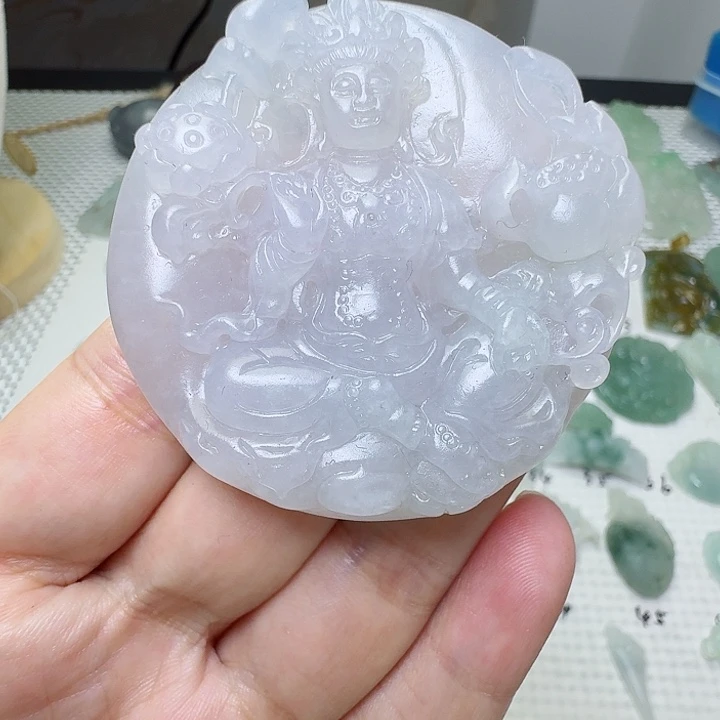 定制翡翠未镶嵌挂件