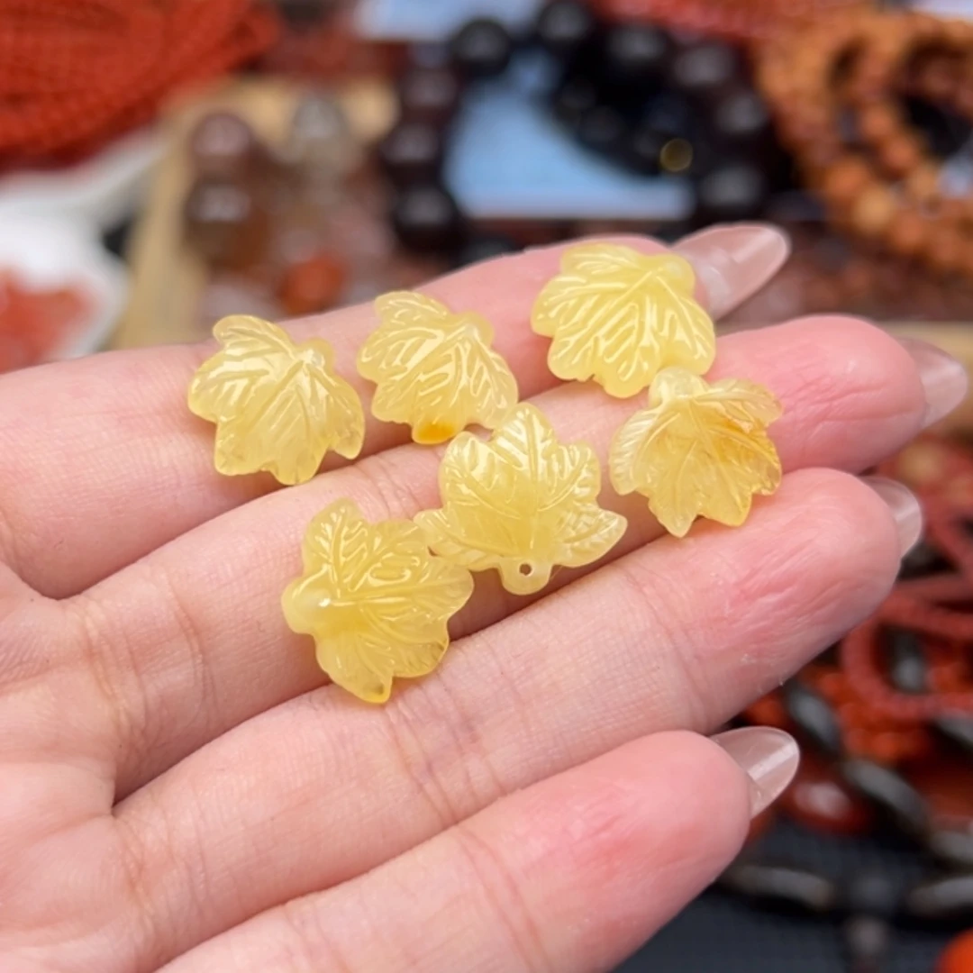 琥珀吊坠(不含链)未镶嵌