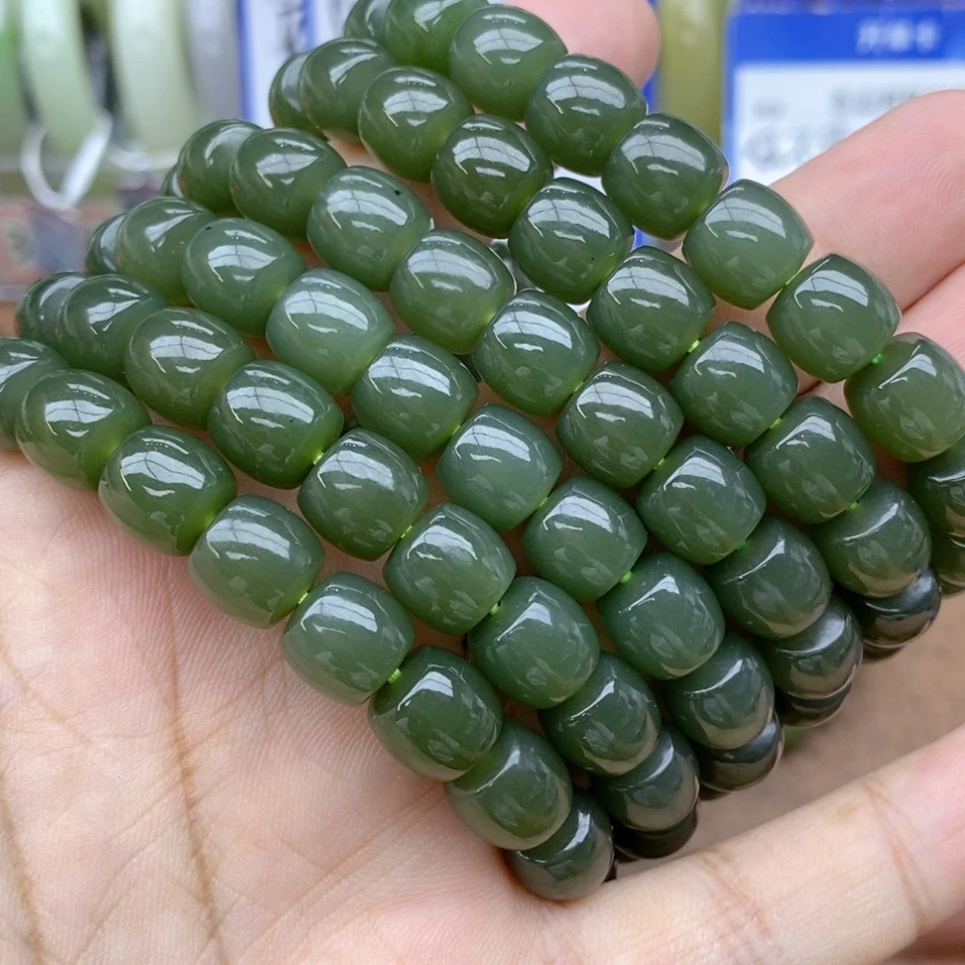 未镶嵌手串和田玉卡10