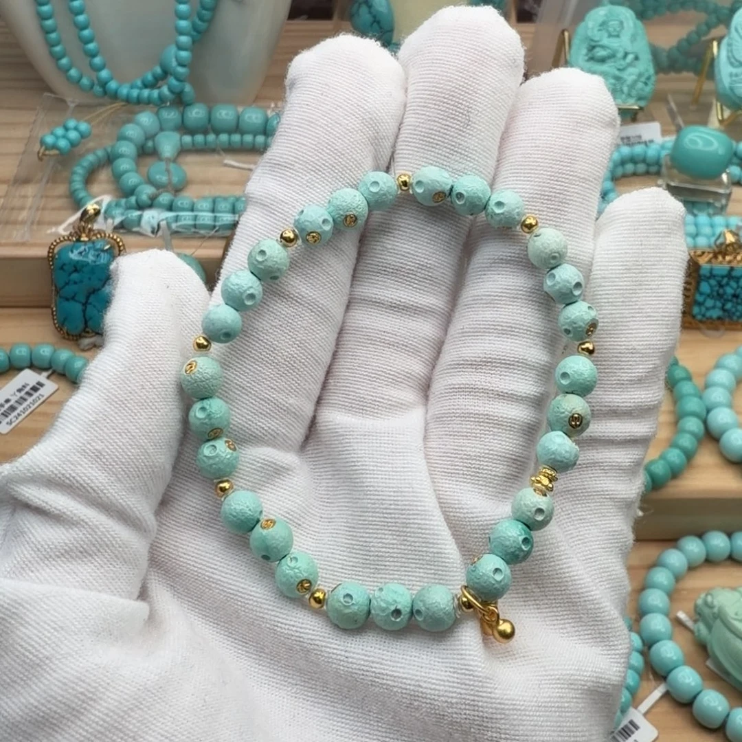 绿松石未镶嵌珠宝奇石