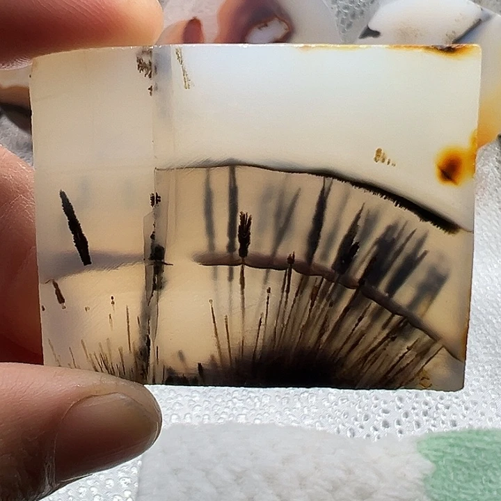 玛瑙/玉髓合金颈饰