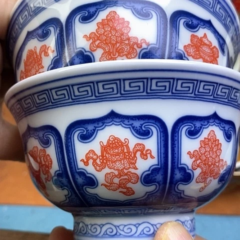 景德镇陶瓷藏式茶碗