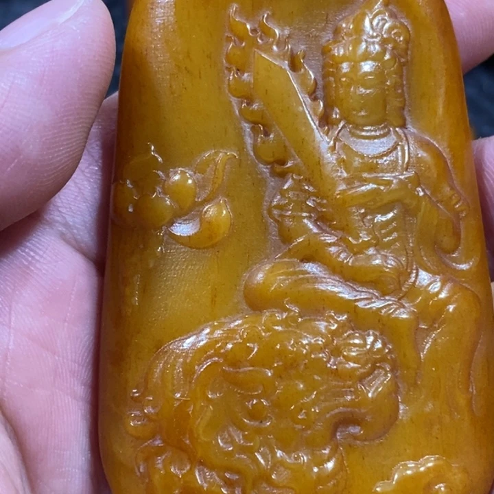 滴血莲花菩提吊坠