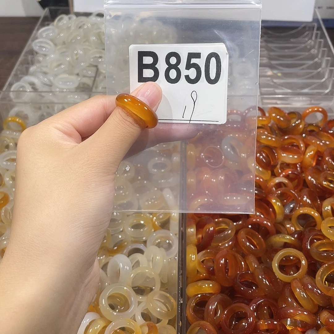 未镶嵌戒指玛瑙/玉髓850