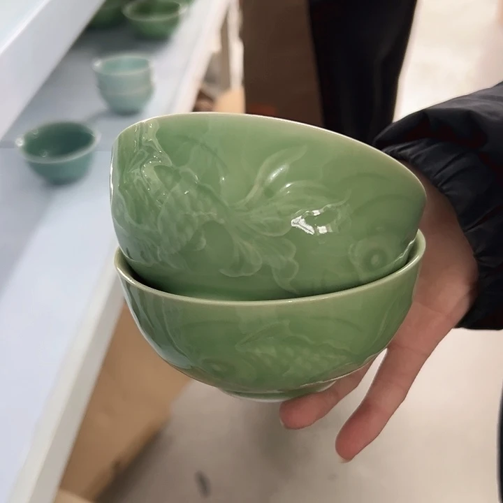 小米茶器龙泉青瓷