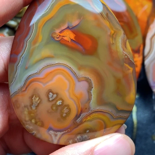 玛瑙/玉髓套链未镶嵌午