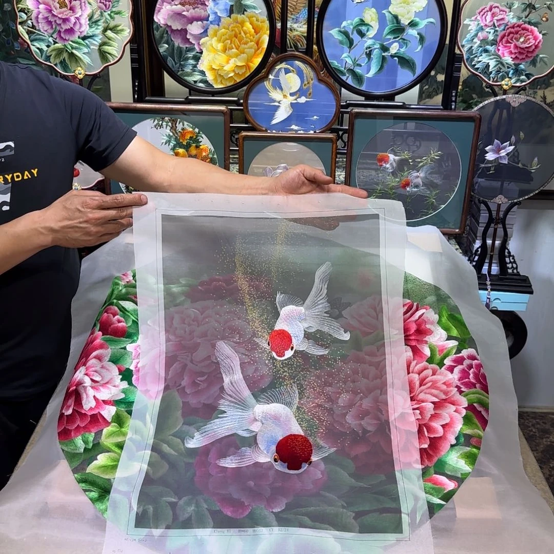 刺绣刺绣工艺精湛