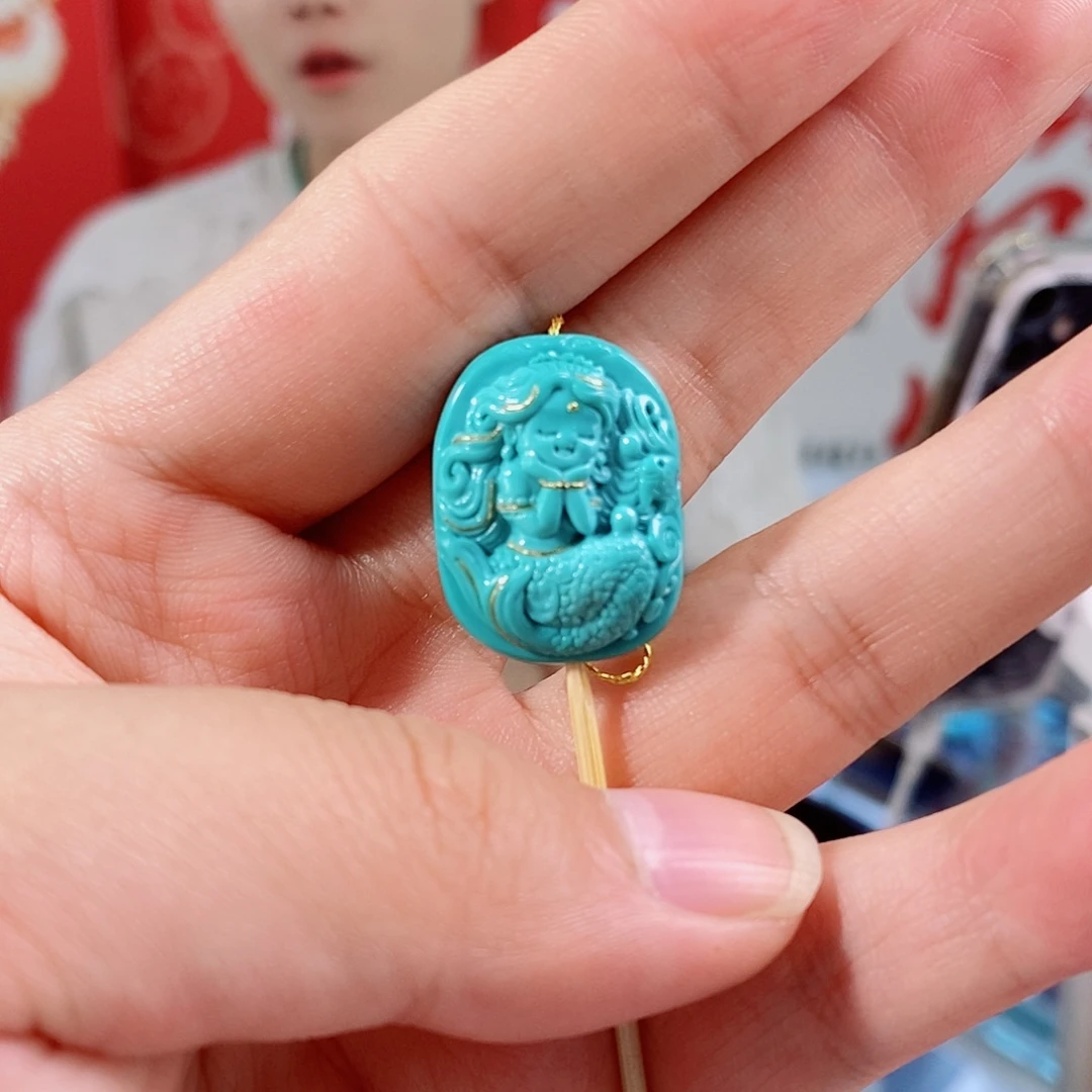 绿松石未镶嵌珠宝奇石