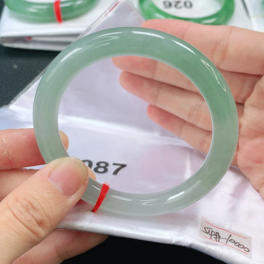 未镶嵌手镯翡翠缅甸圆54