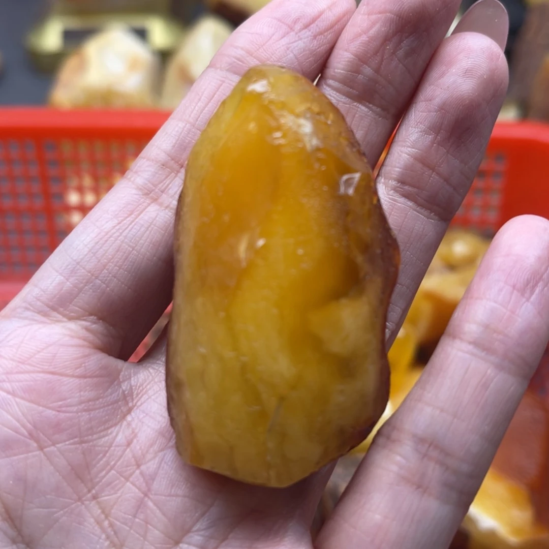 【闪购商品】未镶嵌定制琥珀嘻***猴天然琥珀蜜蜡原石定制