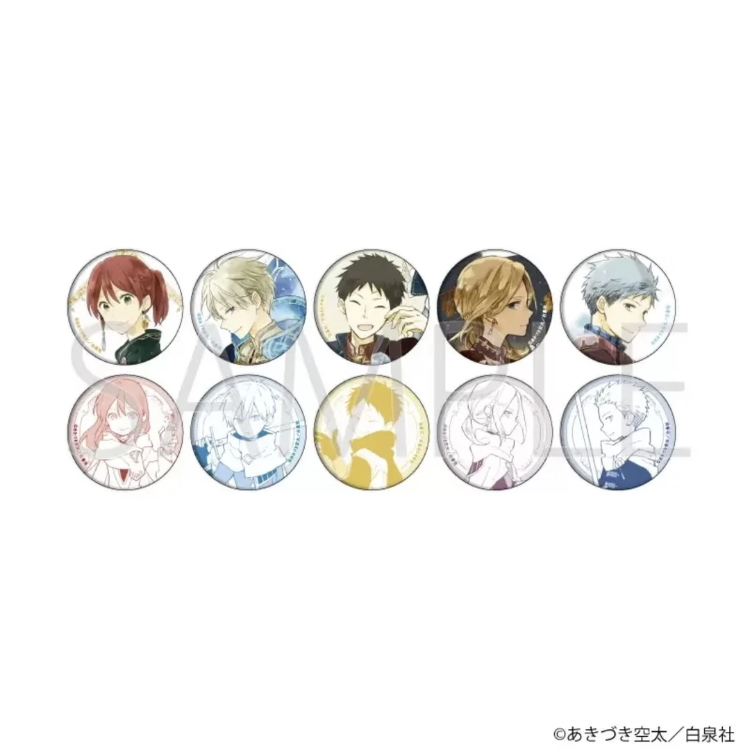 【赤雪】赤发白雪姬 原画 吧唧徽章 1盒10个（直播间代拆）