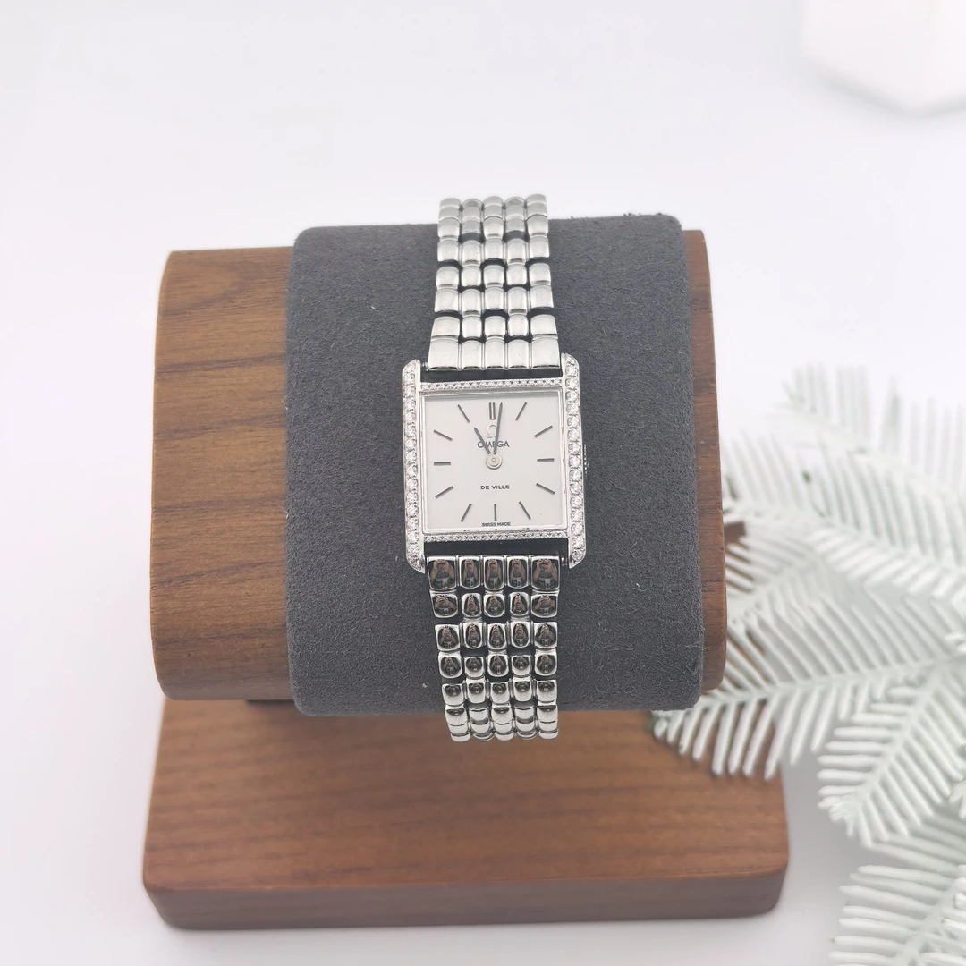 95新 Omega/欧米茄 中古欧米茄女表/手动机械/表经20*24mm/01693