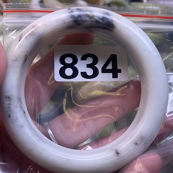 善***馨蛇纹石玉未镶嵌手镯