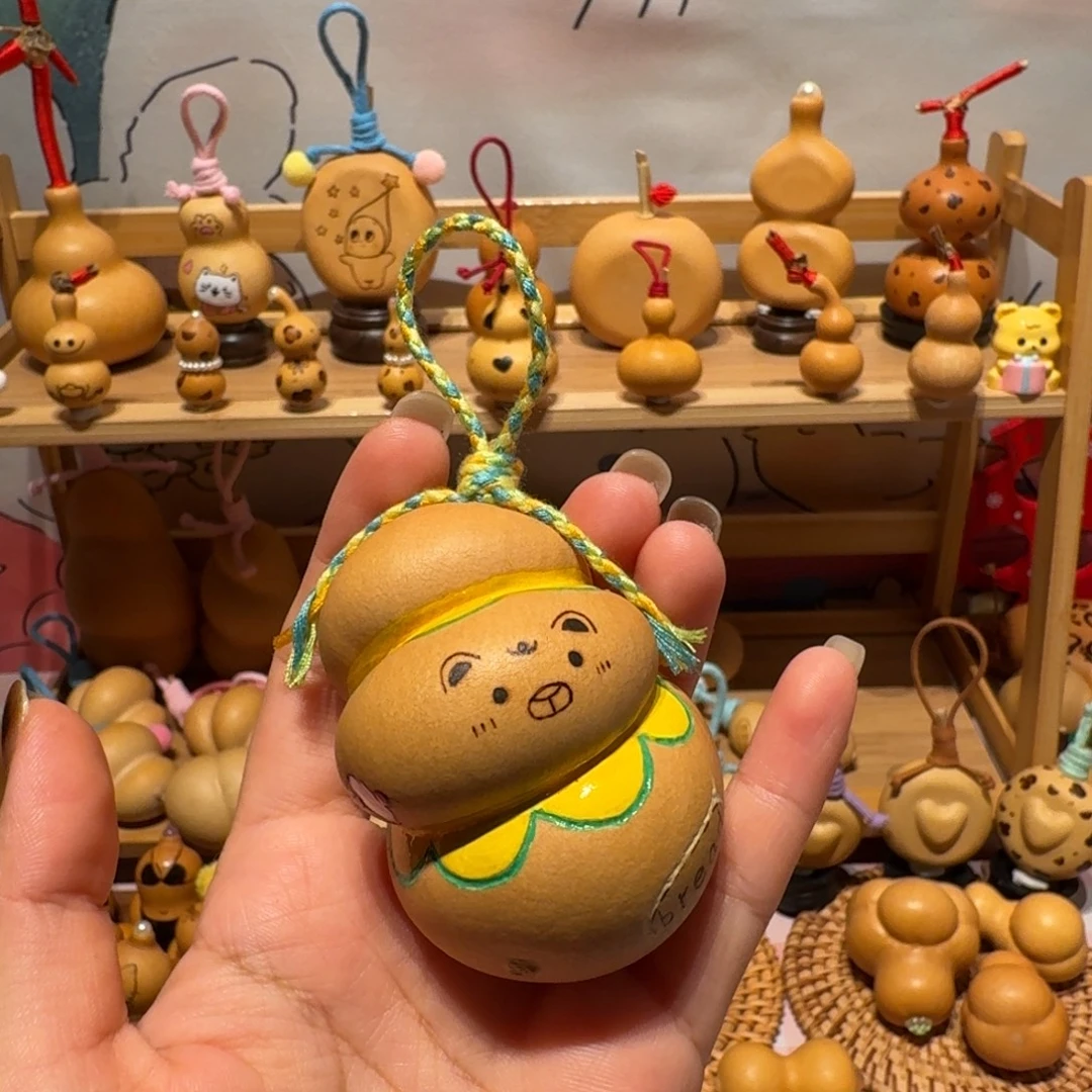 藤面包葫芦 厚皮 烙画彩绘111