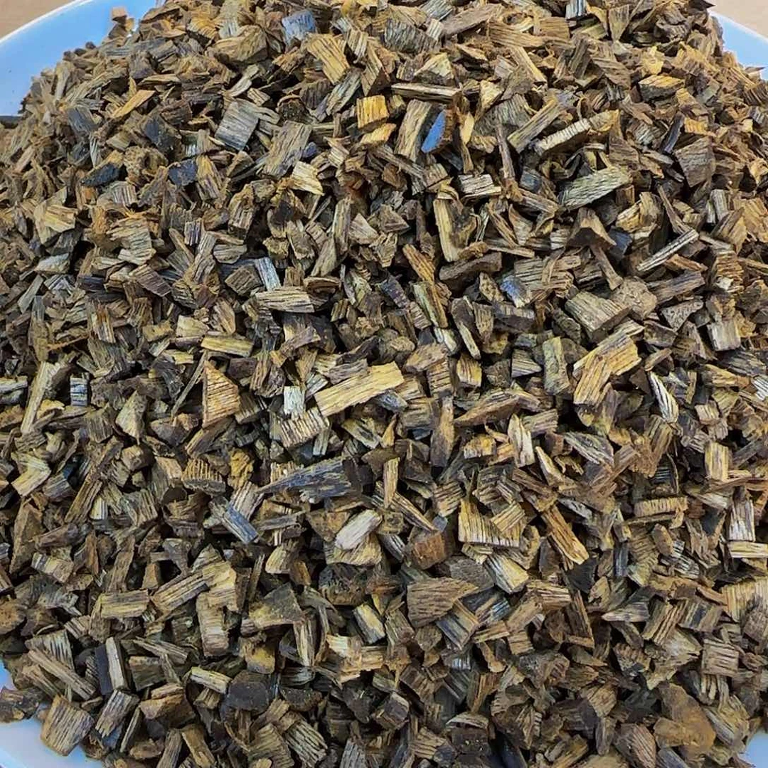 沉香沉香碎屑乌身圆叶品种醇化小米粒100g