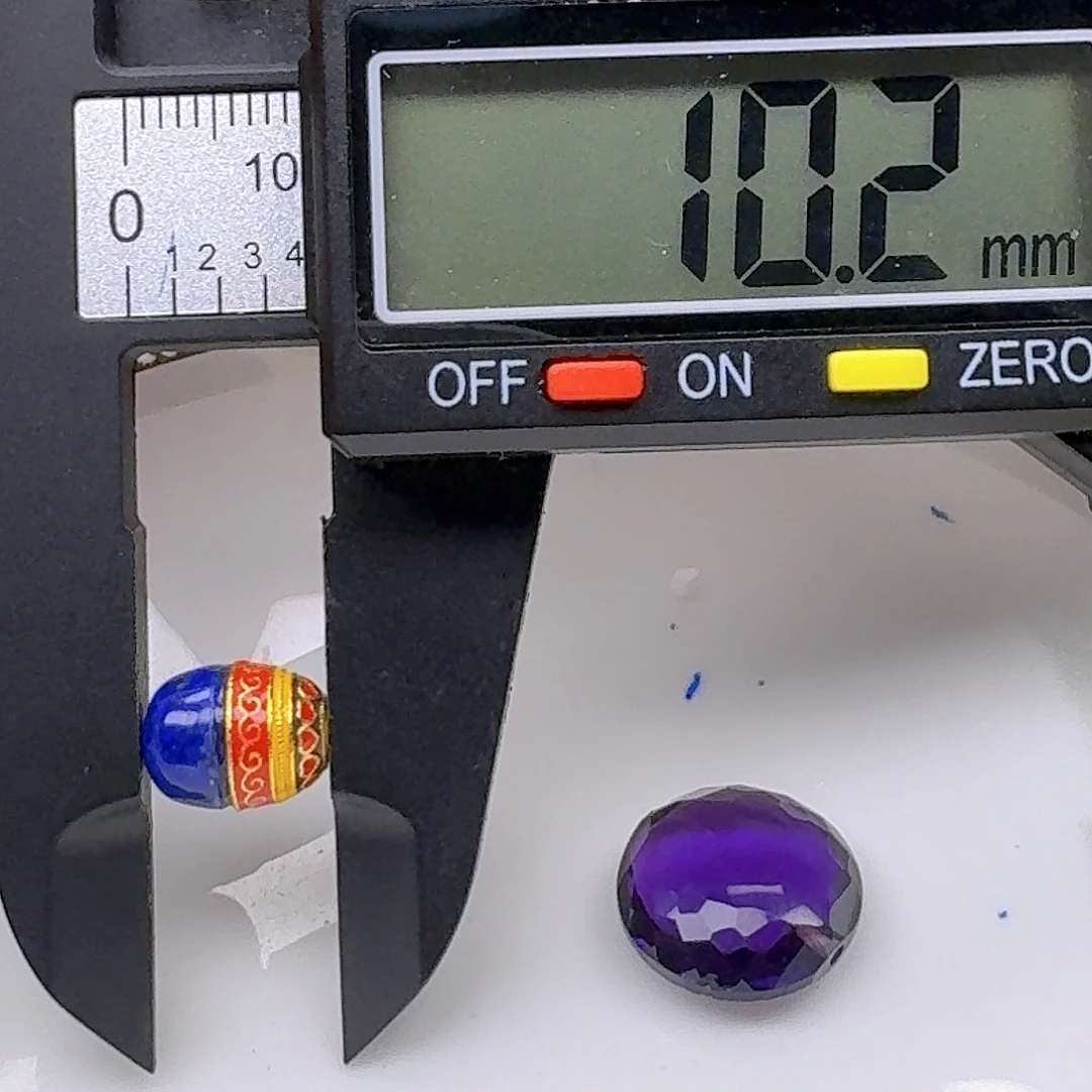W***吒紫晶颈饰银S925镶嵌紫水晶925镶嵌210