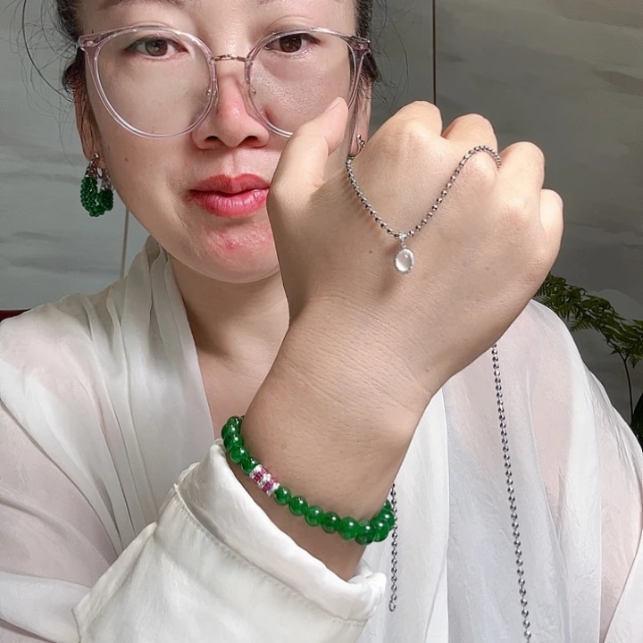 翡翠未镶嵌颈饰天然缅甸翡翠吊坠