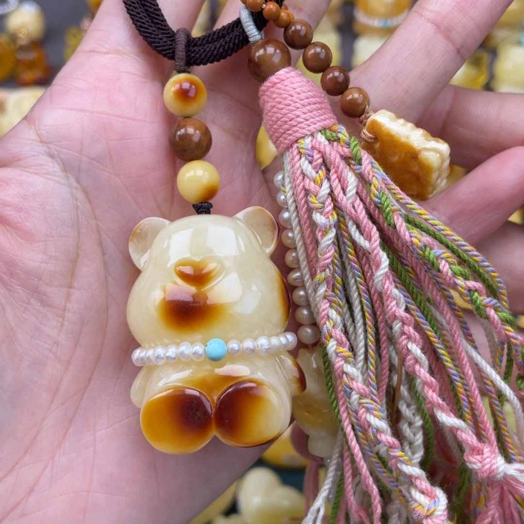 裸石琥珀未镶嵌蜜蜡