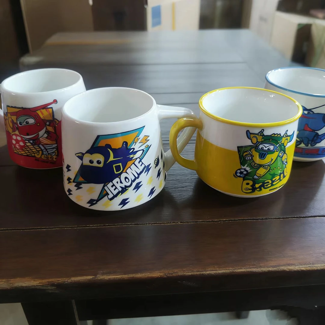 颜色不挑陶瓷杯子水杯多图案