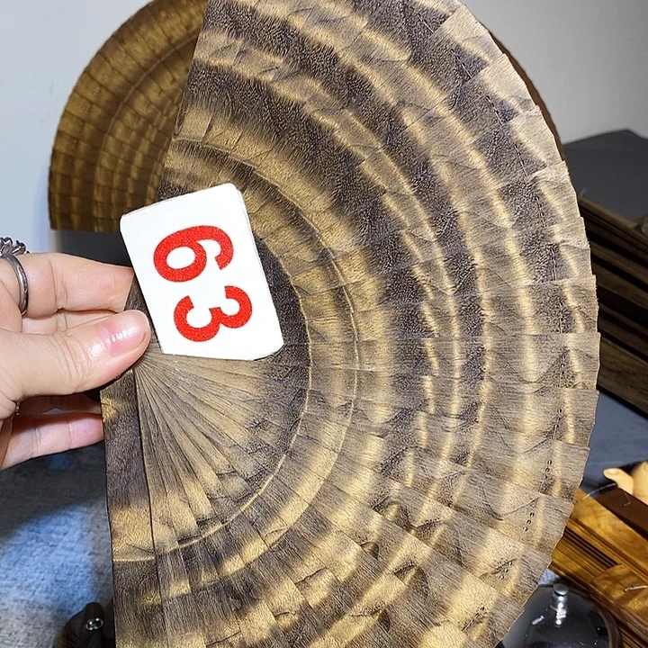 青***橙金丝楠金丝楠木扇子