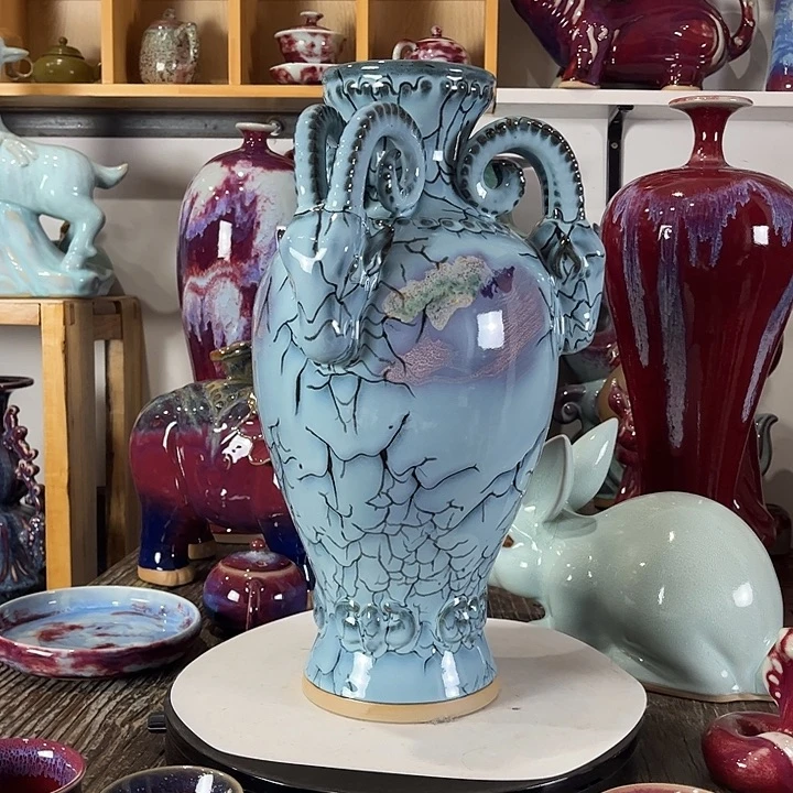 瓷片神垕镇钧瓷艺术