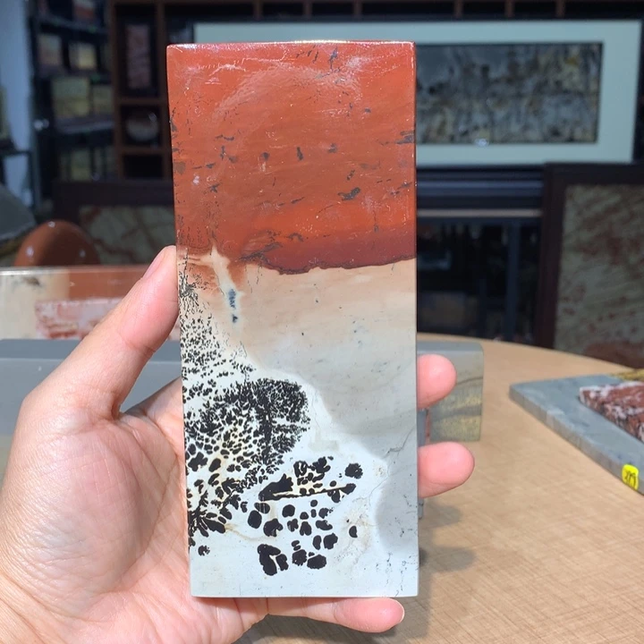广西国画石摆件，观赏收藏