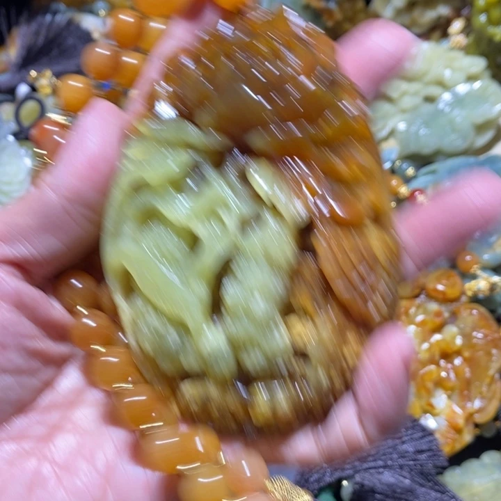 岫玉岫玉吊坠未镶嵌