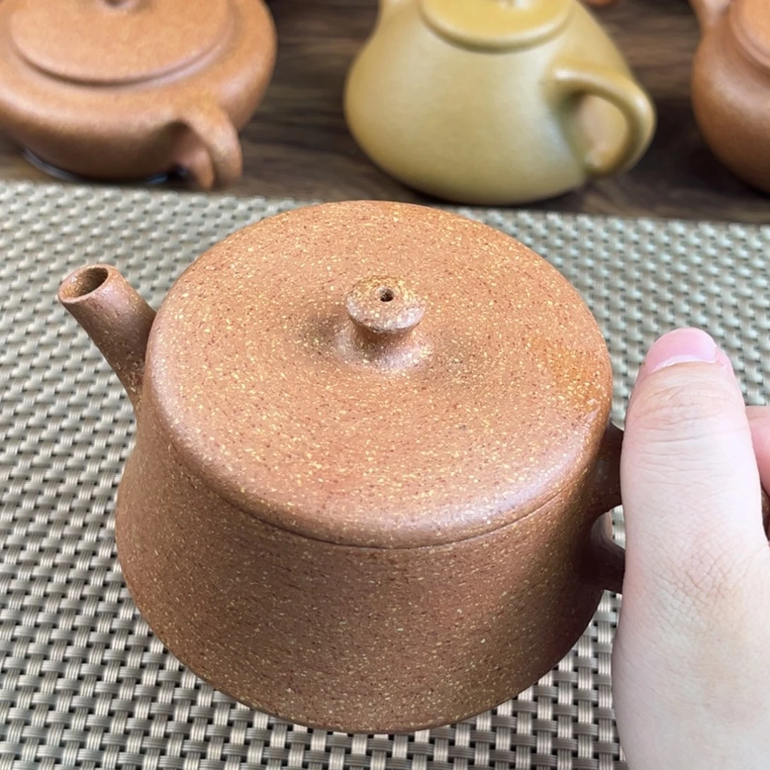 茶壶紫砂手工制作工艺精湛180cc
