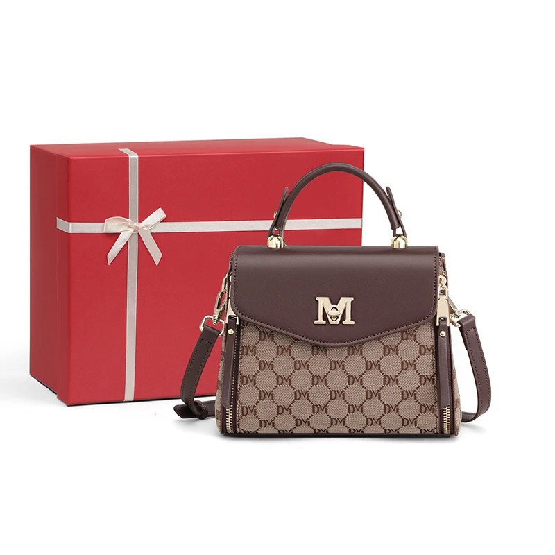 品牌专柜包包女士2025新款夏妈妈斜挎包高级感女包爆款单肩手提包