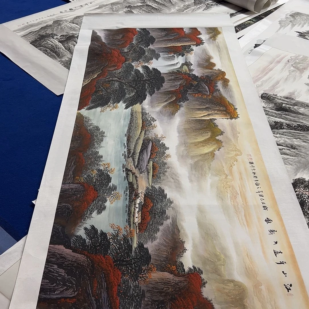 A****国画李川浦画家作品