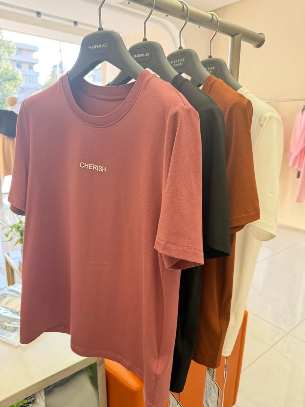 2025夏装新品百搭T恤时尚休闲