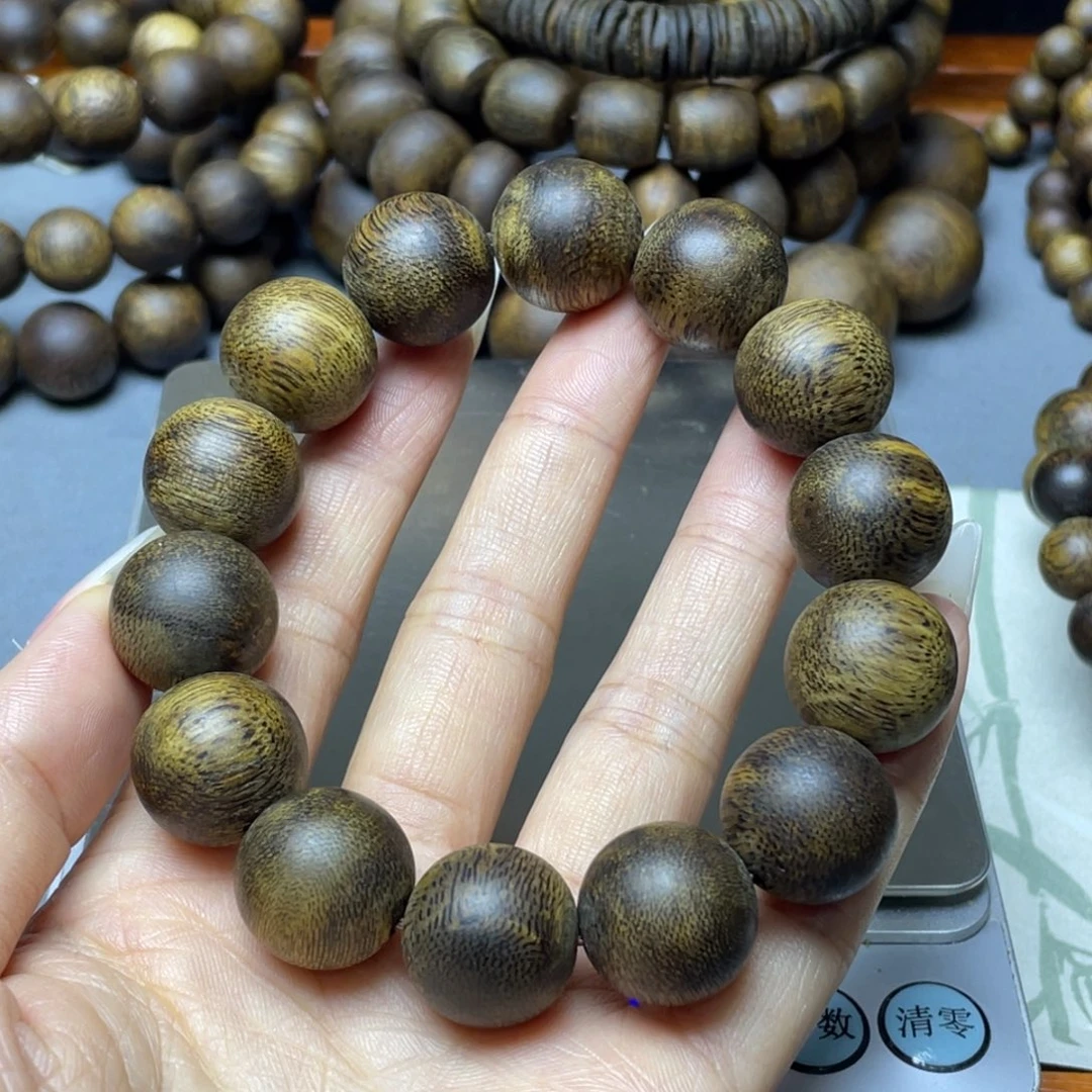 笨***孩手串沉香棋楠沉香16单圈