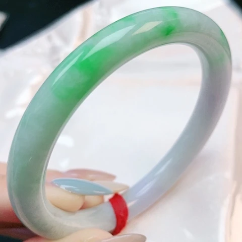 未镶嵌手镯翡翠55圆条882650