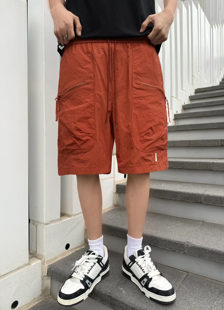 『光头臻选』2025年潮流时尚新款百搭速干简约短裤-3033