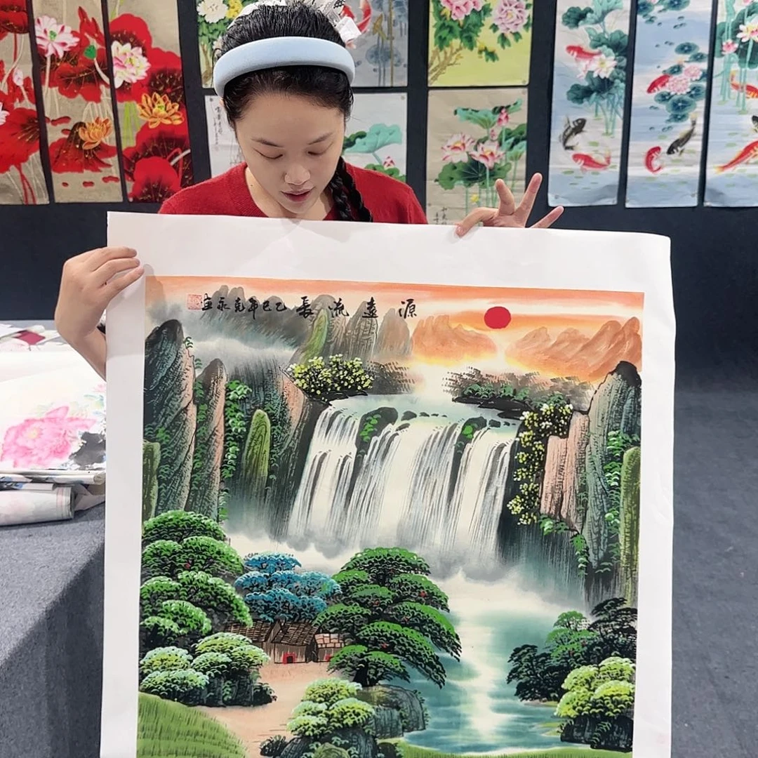 客厅好看的一幅画