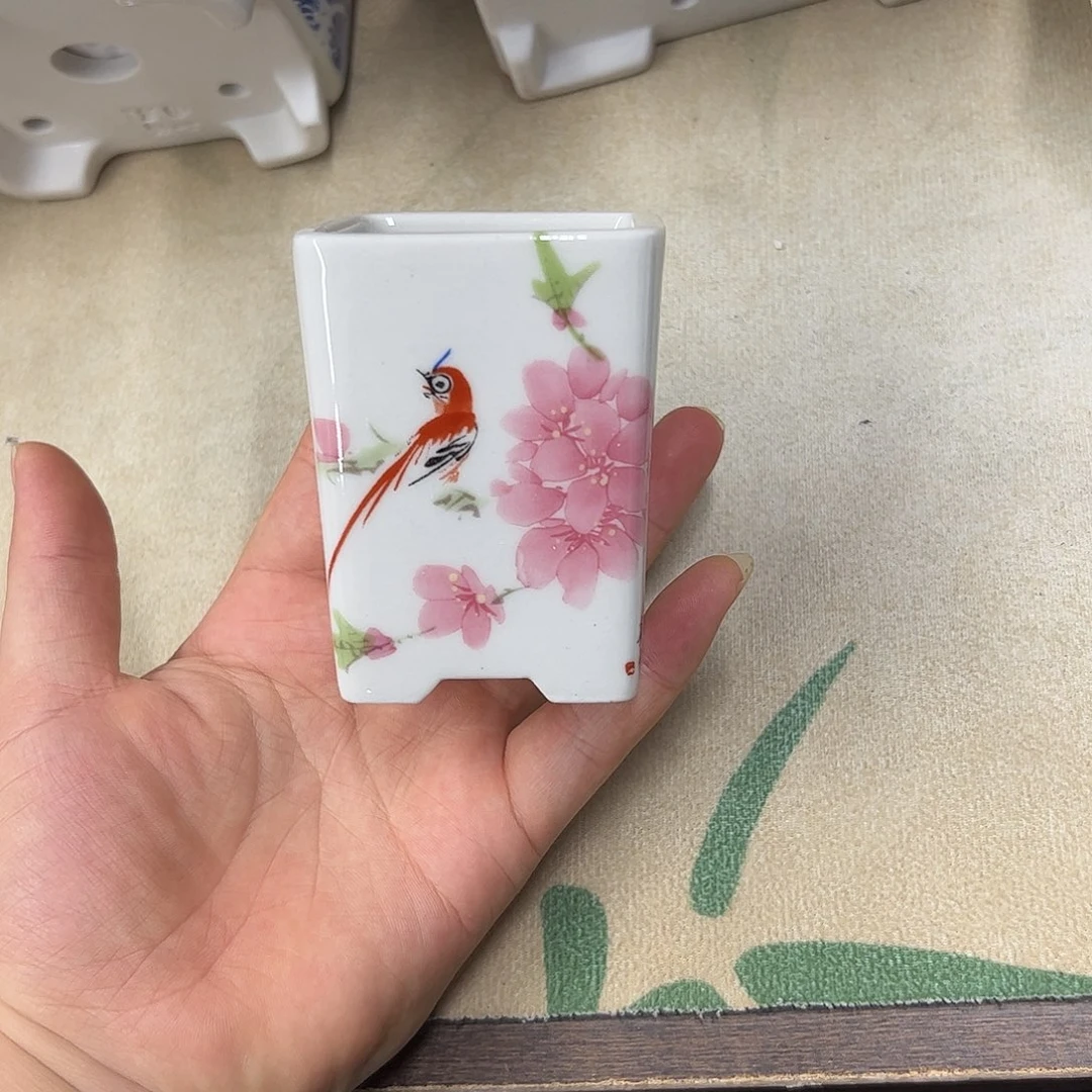 紫砂花盆400号瑕疵6/7cm