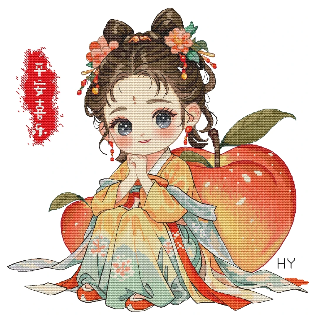 十字绣套件---平安喜乐（独家版权）