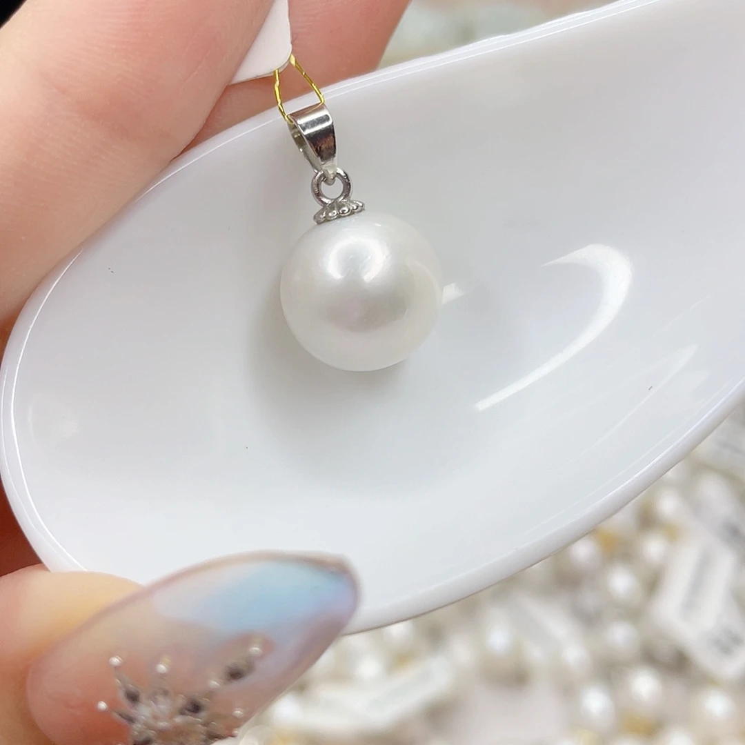 淡水珍珠未镶嵌吊坠(赠链)